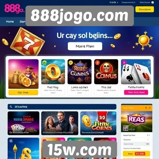 Interface do usuário do 888jogo.com é intuitiva
